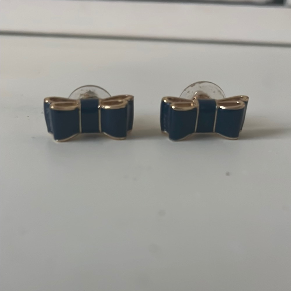 Kate Spade Elegant Bow Stud Earrings